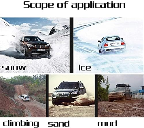 Вериги за сняг за леки автомобили QQLONG, Въжета за сняг, Аварийни Вериги, за леките автомобили/Камиони/Пикап/RV/спорт