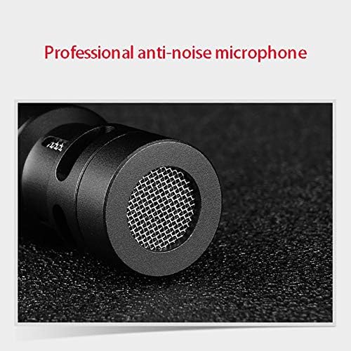 Мини Микрофон GFDFD Plug-and-Play Mic 3,5 мм Мъжки с Амортизатором Wind Sn за Огледално-рефлексен Фотоапарат смартфон Излъчването