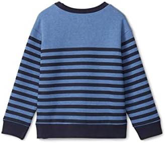 Hoody-пуловер с принтом Акулите в райе за момче Hatley (За деца / Малки деца / Големите деца) Син 4T (Дете)