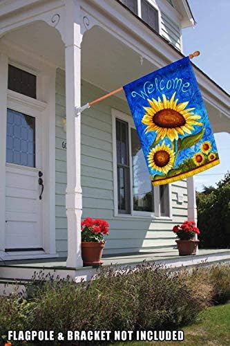 Toland Home Garden 109500 Сладки Слънчоглед, Пролетен Флаг 28x40 Инча Двустранен Пролетта Градински Флаг за Външно