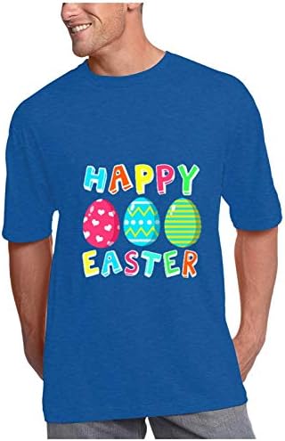 По-големи Размери, Великденски Ризи за Жени, Забавни Яйца, Тениска с Писмото Принтом, Свободни Празнични Върхове