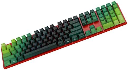 104 Клавишите Със Странична Печат PBT Keycaps Наклон Оцветяване, Сублимационный OEM Профил за геймърска механична клавиатура