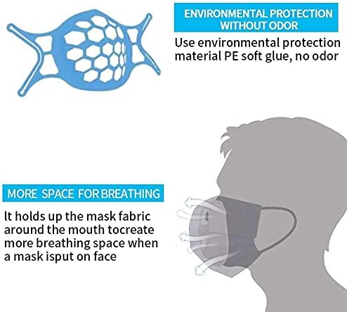 3D Маска Скоба Маска За Лице Вътрешна Поддържаща Рамка за Защита на червило Моющаяся Множество Защита за вашия грим