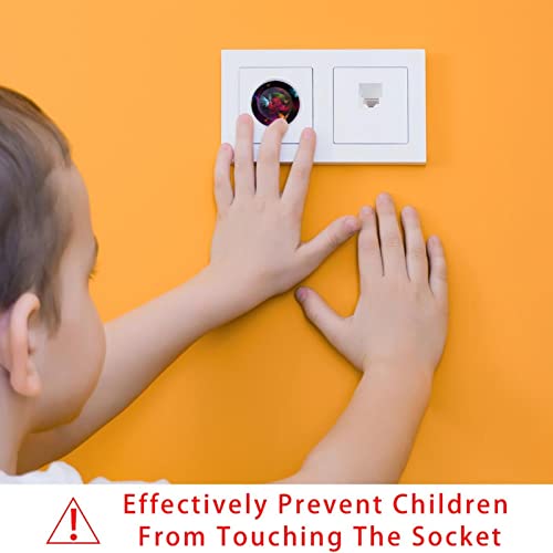 24 Опаковки на Защитени от деца Електрически Защитни Капачки За защита на децата От контакти С 3D Абстрактен Модел на Пеперуда