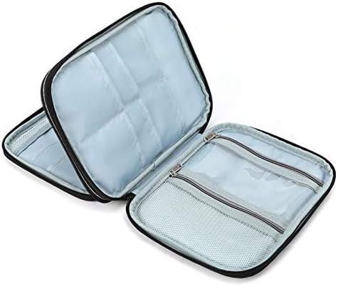 QWXZ Калъф за съхранение на спици, за Плетене, Пътна чанта-Органайзер, Чанта за съхранение на Кръгли Спици, Плетачни