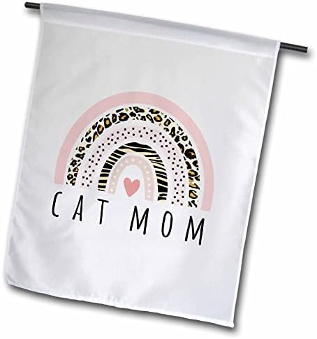 3dRose Cat Мама - Мама Котка, Собственик на домашно животно с Хубав Леопардовым принтом под формата на Розово-Розови