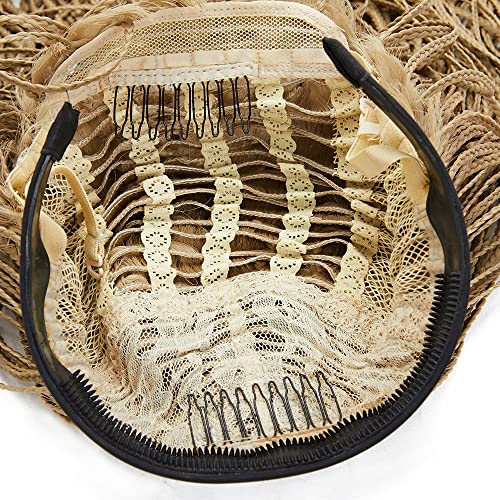Лента за глава Плетени Перуки Скоростна Обрат Плетене на една Кука Коса Оберточные Перуки, Изкуствени Дълги