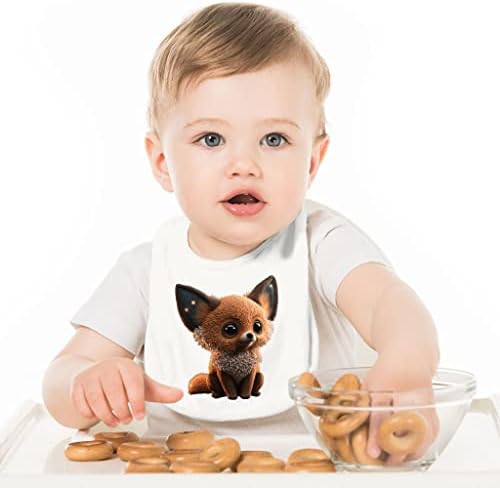 Бебешки Лигавници с Чудесни животни - Плюшени Престилки За Хранене на Деца - Графични Престилки за хранене