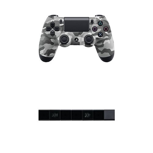 Безжичен контролер DualShock 4 (Wave Blue) + камера PlayStation 4