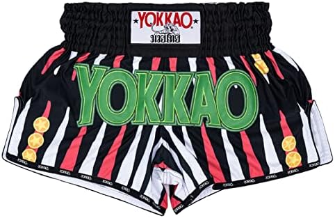 Боксови шорти YOKKAO Muay Thai за мъже и Жени | Сатенени шорти Премиум-клас за спортисти | Са идеални за тренировки и