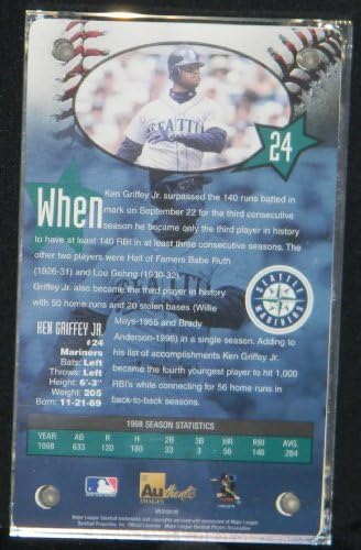 Кен Гриффи - младши 1999 Gold Stars MLB Series Златна карта лот от 45