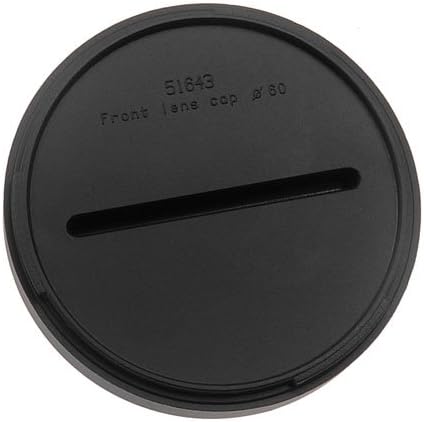 На предния капак на обектива на Fotodiox Б60 за обектив Hasselblad CF T *, CB T *, EF T * 50 mm F4, 60 мм f3.5, 80