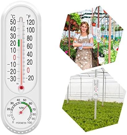 Eioflia Цифров Hothouse Термометър Влага в Градината, Лесно е да Виси На Стената Влагомер за Вътрешно Външно Градина Влага В