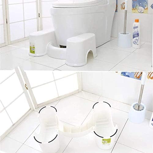Столче за тоалетна WYDZ Height клекнал, Удобен и компактен Стол за тоалетна, Креативна Нескользящая поставка за краката