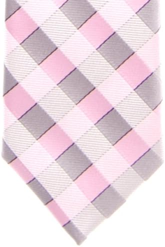 Мъжка вратовръзка Retreez Classic в клетка От микрофибър, Предварително навързани