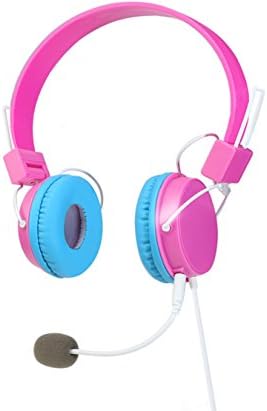 Детска Слушалки SYSTECH CX-340 с лента за глава и Стереонаушником с порт и 3.5 мм жак за PS4 iPhone, IPAD, Samsung и