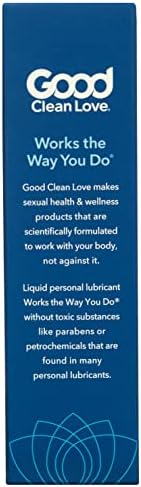Течна Лични лубрикант Good Clean Love, Лубрикант на водна основа с хиалуронова киселина, Гел за Интимна Възстановяване