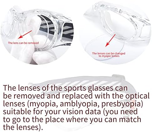 SooGree Детски Спортни слънчеви Очила Баскетболни и Футболни очила Очила За Момчета Защитни Очила Със Защита