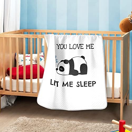 Пеленальное Одеяло Sleep Panda Памучно Одеало за Бебета, Като Юрган, Леко Меко Пеленальное Одеало за детско креватче,