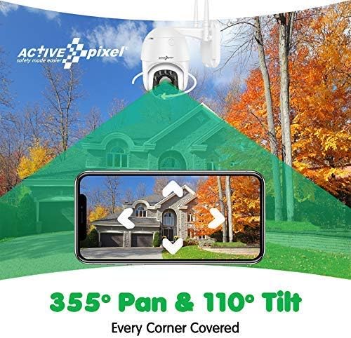 Активен Пиксел 4g Безжична 3g SIM-карта 2MP 1080p 5X Оптично Увеличение ПР Външна Вътрешна PTZ Водоустойчив