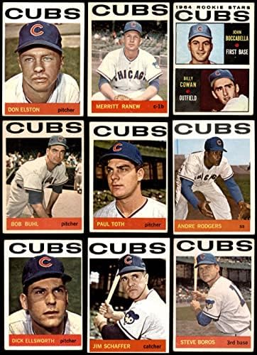 1964 Победи Чикаго Къбс Близо до командния сет Чикаго Къбс (сет) VG+ Cubs