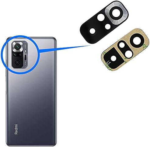 MMOBIEL Задна камера за Подмяна на стъкло на обектива е Съвместима с Xiaomi Redmi Note 10 Pro 2021 - Вкл.