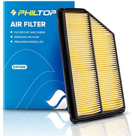 Въздушен филтър на двигателя PHILTOP, Подмяна на EAF086 (CA9361) за MDX (2001-2006), Pilot (2003-2008), за Подобряване