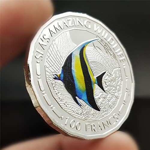 Африканска Бурунди Възпоменателна Монета 100 Франка за 100 Франка Морското Животно Възпоменателна Монета Декоративна