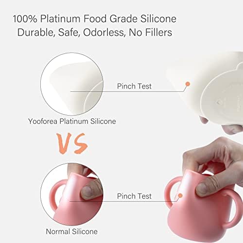 YOOFOREA Platinum Силиконова Издънка за Отбиване на бебето от гърдата I Купа за първия етап на отбиване от гърдата
