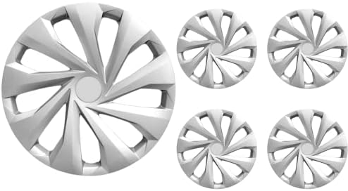 15-цолови Защелкивающиеся абсорбатори, Съвместими с Kia - Комплект от 4 ободных капачки Джанти за 15-инчови колела
