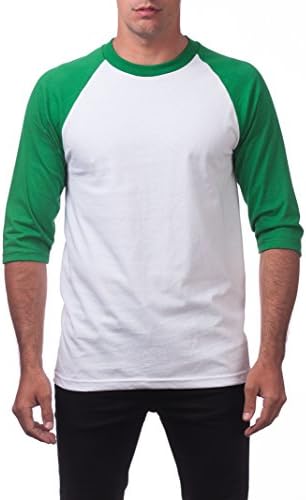 Мъжка бейзболна риза с кръгло деколте и 3/4 ръкав Pro Club