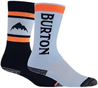 Burton унисекс-детски чорап средно тегло Почивен ден за деца от 2 опаковки