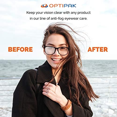 Кърпи от микрофибър Optipak със защита от замъгляване за очила, бинокли, защитни визии, ски маски или очила за плуване - Предпазват