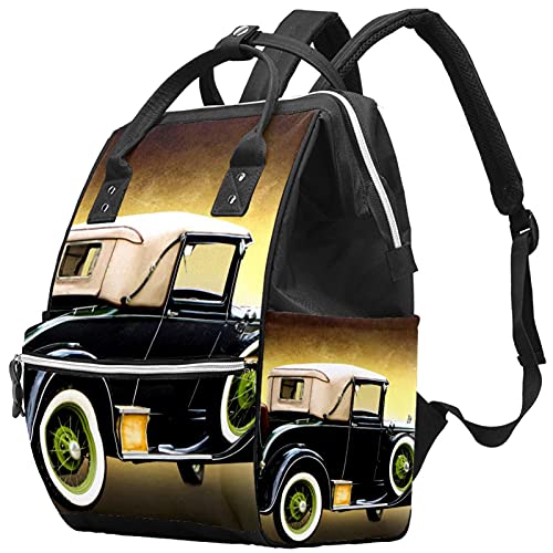 Колата Пелена Чанта на Мама Раница с Голям Капацитет Чанта за Памперси Кърмещи Пътна Чанта за Грижа за Детето
