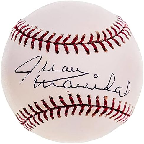 Хуан Маричаль С Автограф от Официалния Представител на MLB Бейзбол San Francisco Giants PSA/DNA H66208 - Бейзболни
