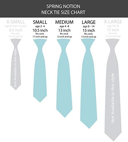 Обикновен Вратовръзка-цип от Микрофибър Spring Идеята За момчета