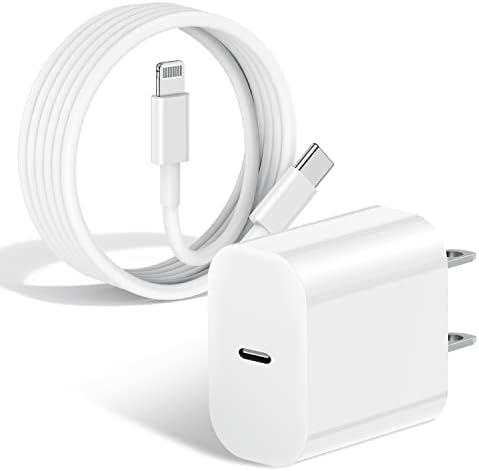 Бързо зарядно устройство за iPhone, [Сертифициран от Apple Пфи] Стенно Зарядно устройство, USB PD C Мощност
