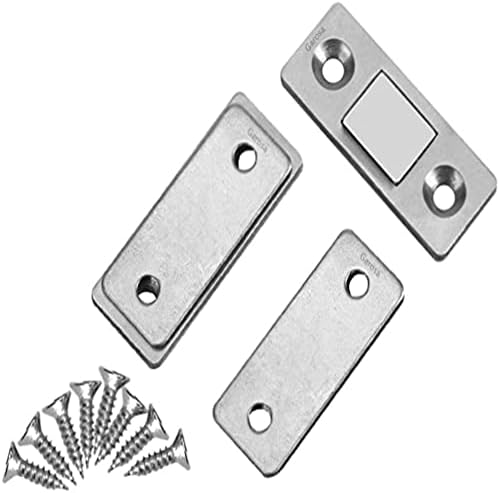 Фиксирайте вашите шкафове с помощта на ултра тънки магнити на вратите на шкафове - Силни магнитни ключалки и ключалки за