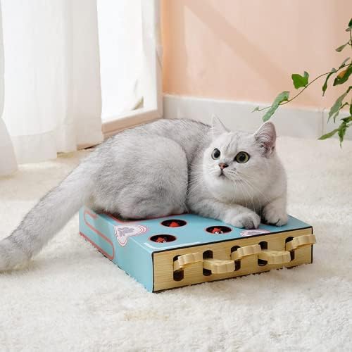 Играчки за домашни любимци, Играчки за хамстери от масивна дървесина Играчки за котки на Дървесина хартия дъска за котешки