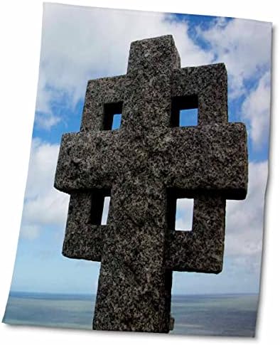 3роуз Уелс, Colvin. Келтски кръст в гробището на църквата на Св. Тудно на Велик. - Кърпи (twl-249609-3)