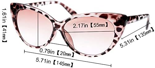 SOOLALA/ 2 чифта Модерни Дизайнерски очила със сив оттенък Котешко око за жените, 2 двойки, 3,5