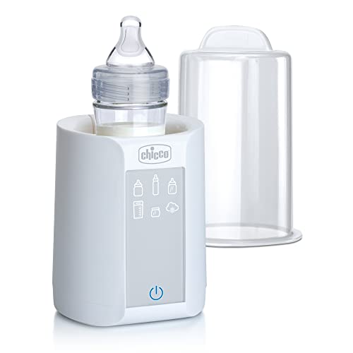 Дигитален нагревател за шишета и стерилизатор Chicco за бебешки бутилки, кърма, Буркани за бебешка храна и млечни пакети