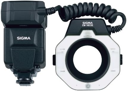 Макро-пръстеновидна светкавица Sigma EM-140 DG за огледално-рефлексни фотоапарати Canon
