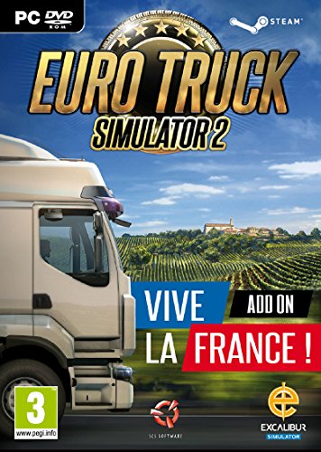 Euro Truck Simulator 2 - допълнение Да живее Франция (PC DVD) (ВНОС От Великобритания)