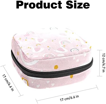 ORYUEKAN Чанта За съхранение на Хигиенни Кърпички, Чанта за Менструална Чашка, Преносими Чанти За съхранение на