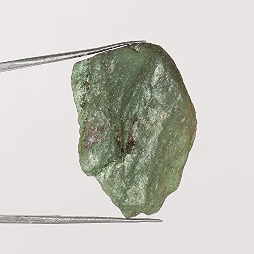 Натурален Зелен африкански Нефритови камък за Оздравяване, Акробатика, Рязане на Скъпоценни камъни 39,60 карата