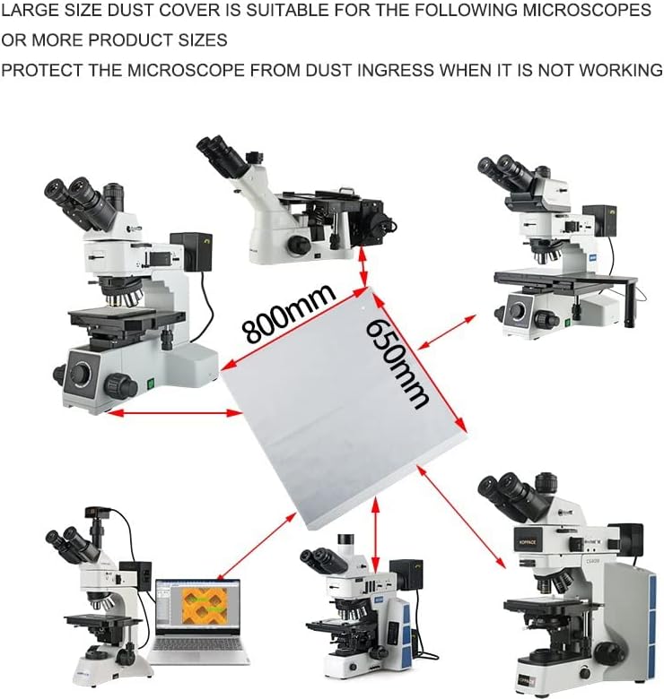 Комплект Аксесоари за микроскоп, за възрастни, Голям Размер на 800*650 мм, Микроскоп, Подходящ за Стереовидеомикроскопа,