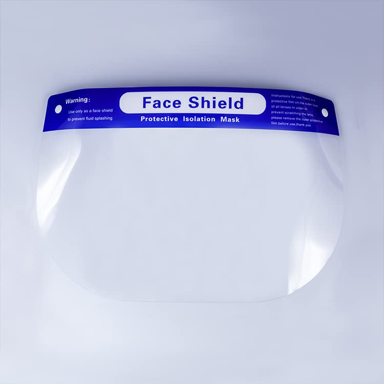 Една прозрачна маска за лице HOUTINKY 10 бр. - Множество маска за защита от замъгляване с удобна гъба и еластична