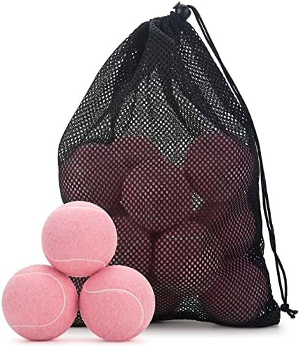 SUNEZLGO 12 Опаковки Тенис топки, Спортни топки за Тенис за тренировки с високо кръвно налягане, Тенис Топки за Кучета,
