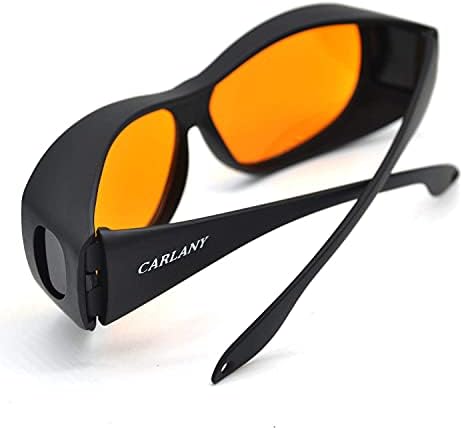 Лазерни Защитни Очила, 190 нм-490 нм OD 6 + Професионални Лазерни Защитни Очила за очите за УЛТРАВИОЛЕТОВИТЕ лъчи с дължина